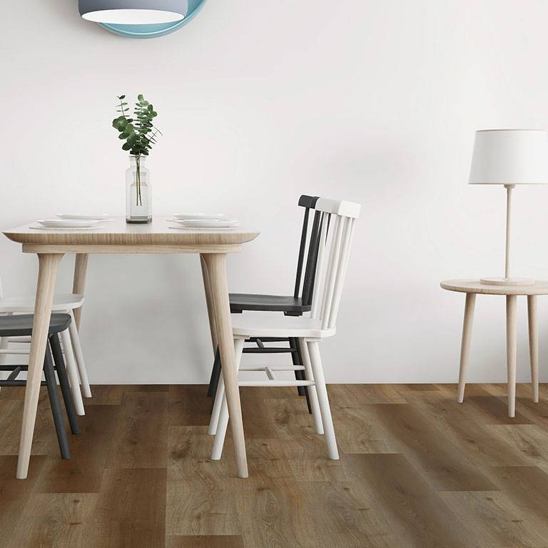 Check comfort Sol vinyle PVC 2504 Kerz 1220 x 229 x 6.5 mm Vinyle clipsable Parquet Chêne