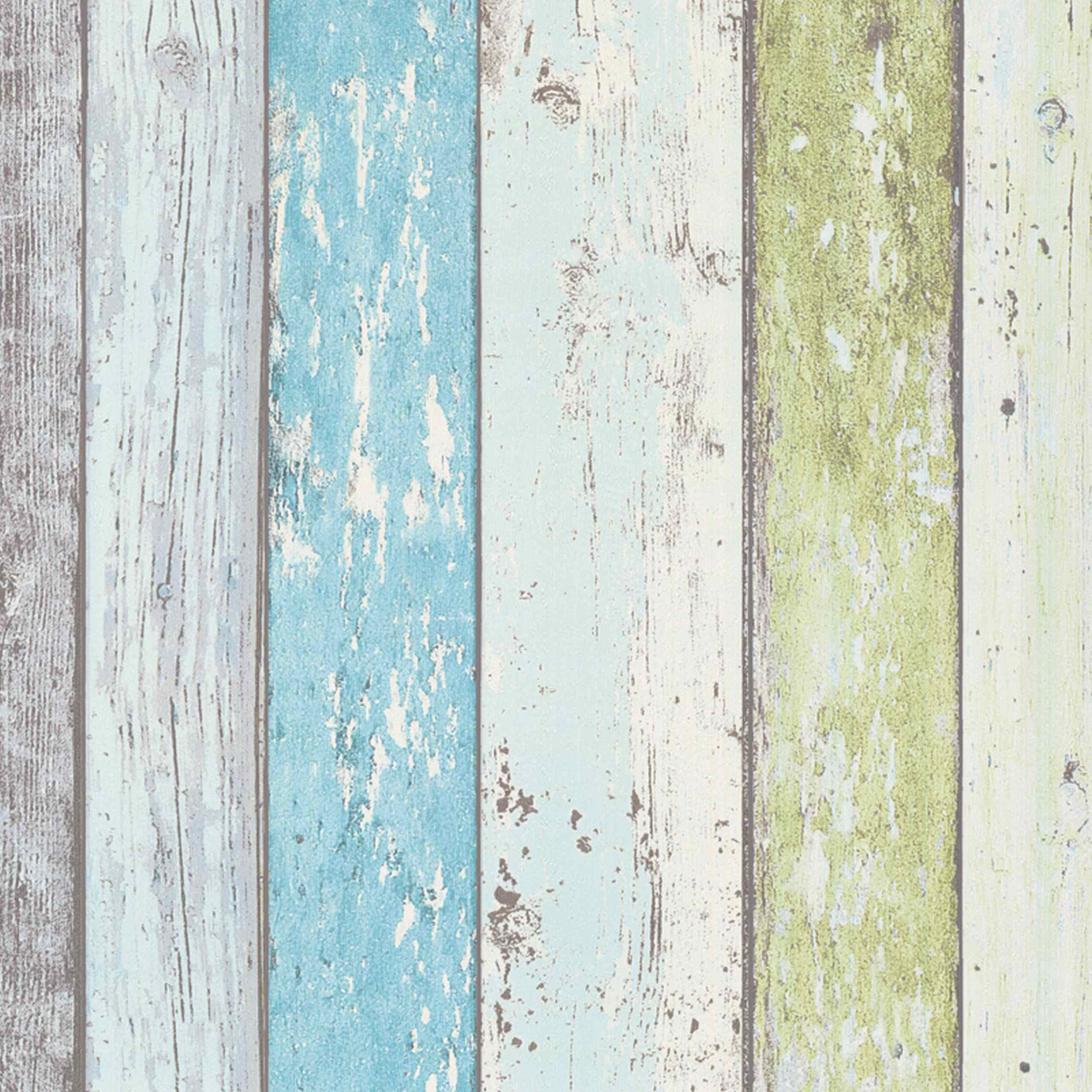 A.S. Creation Surf & Sail | 855077 | papier peint bois intissé | 0.53 m x 10.05 m | bleu