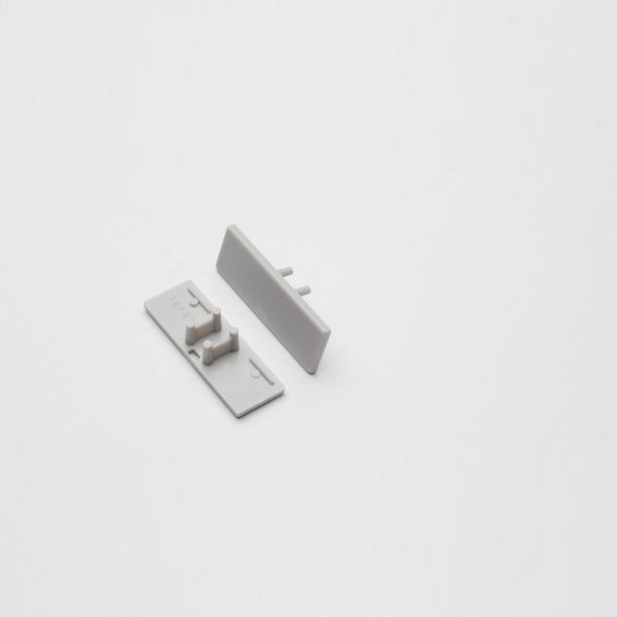 Topmet | Embouts pour profilé LED en aluminium "Loco" | Plastique | Profilé LED | Eclairage LED