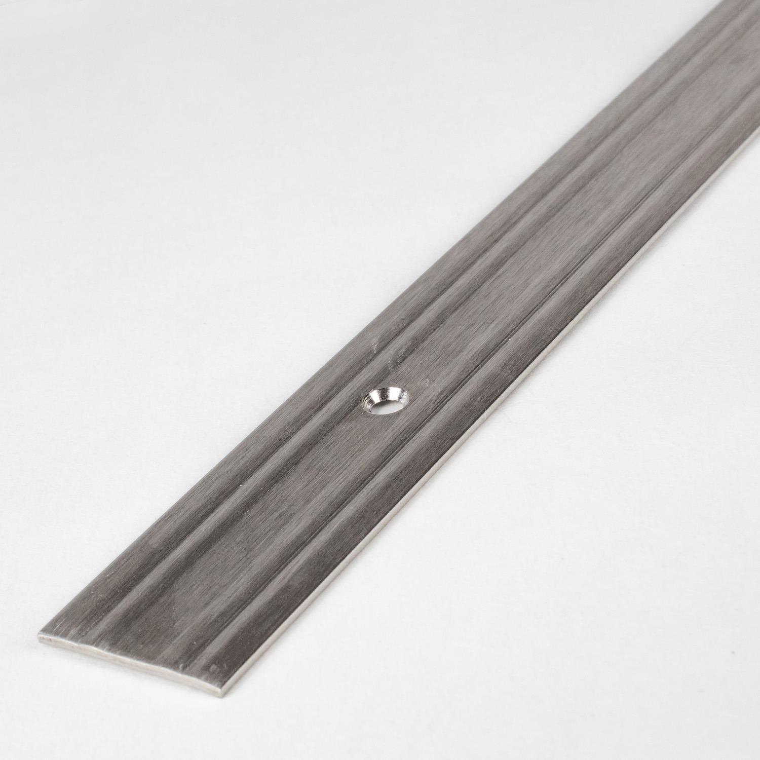 Barre de seuil | 27 mm | type: 439 en inox avec profile ondulé