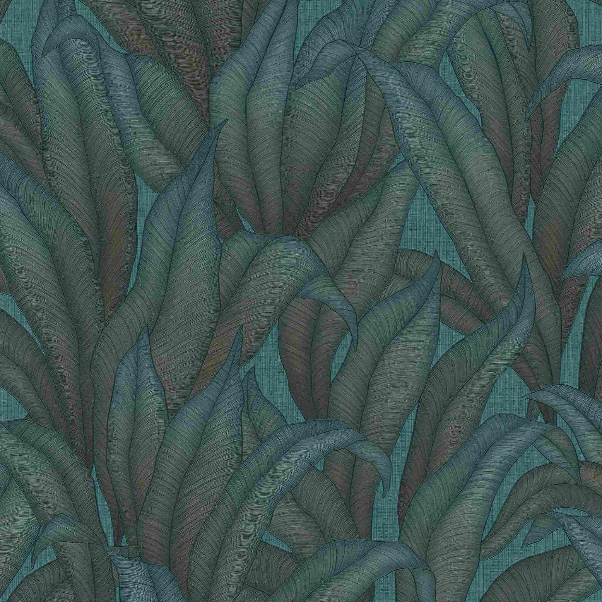 Erismann | Fashion for Walls 4 | 10371-19 | Papier peint intissé | motifs / dessins | 0.53 x 10.05 m | Turquoise