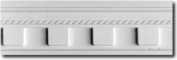 Stuckleiste "Duisburg" (Stuckleisten aus Gips)