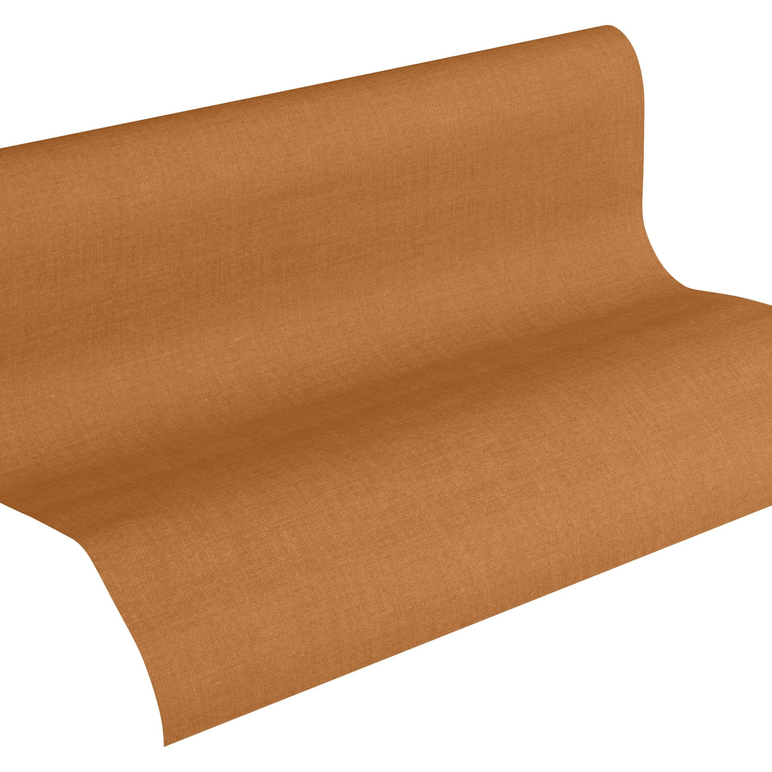 A.S. Creation Exotic Life | 360939 | papier peint intissé uni | 0.53 m x 10.05 m | Orange
