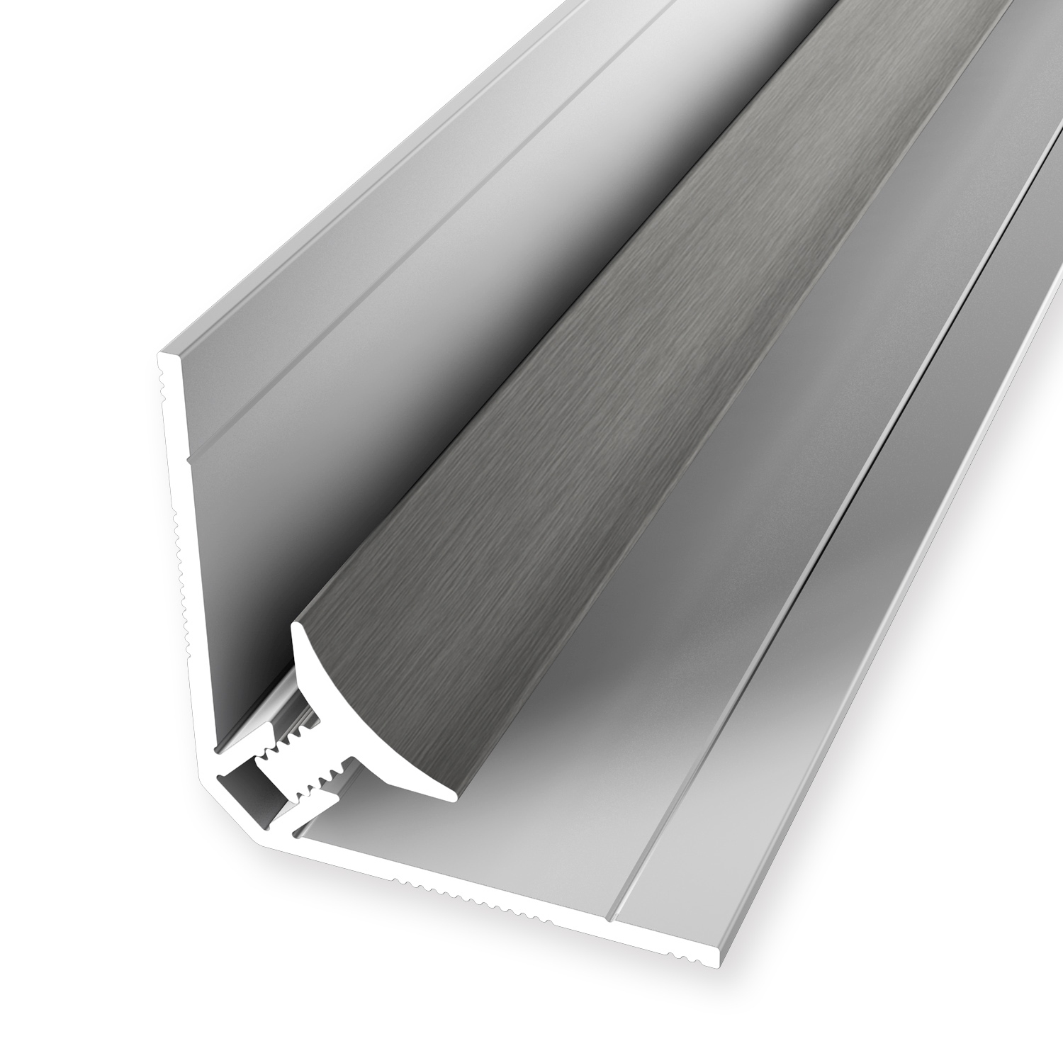 Profilé mural 30 x 30 x 2600 mm Aluminium Baguette d'angle Lisse Différentes couleurs Küberit