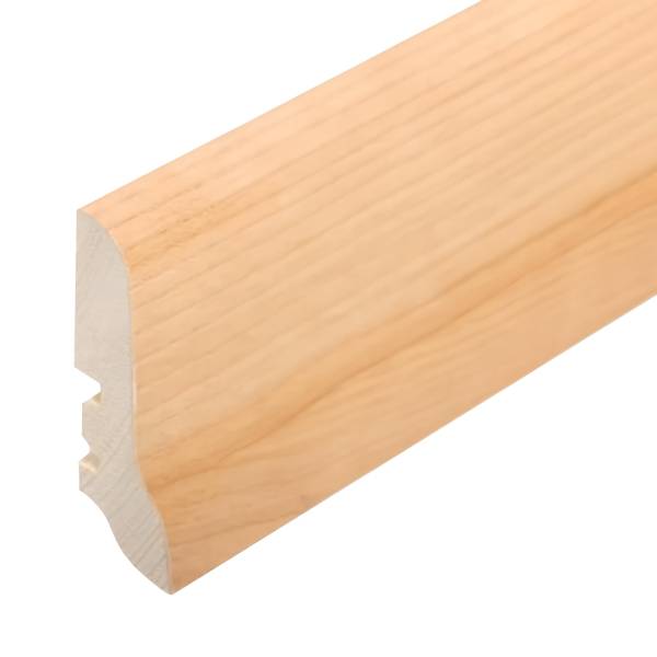 Plinthe &quot;Dortmund&quot; placage en bois 20 x 60 x 2500 mm cerisier Plinthe moderne PROVISTON