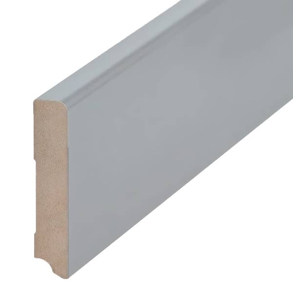 Plinthe populaire Finition revêtu MDF - Couleur : inox (19 x 96 x 2500 mm) 720.096.33 PROVISTON