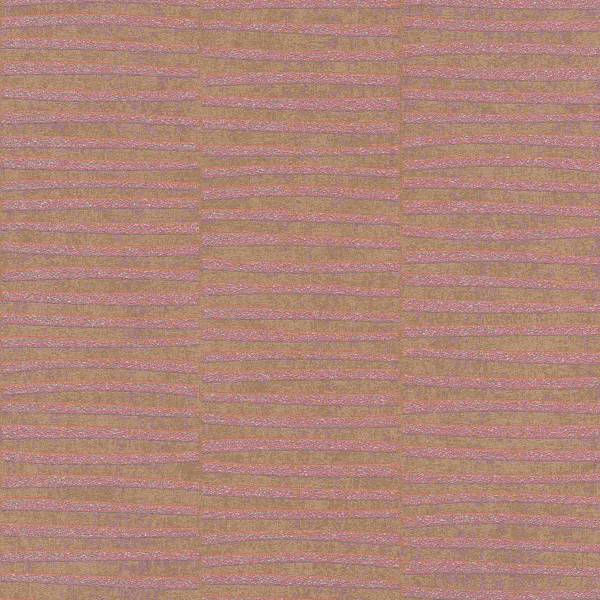 Rasch GLAM | 542059 | papier peint intissé à rayures | 0.53 m x 10.05 m | rose
