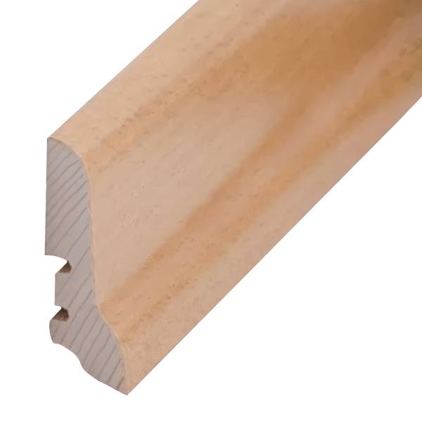 Plinthe en bois plaqué - hêtre laqué (20 x 60 x 2500 mm) 22.60.2 PROVISTON