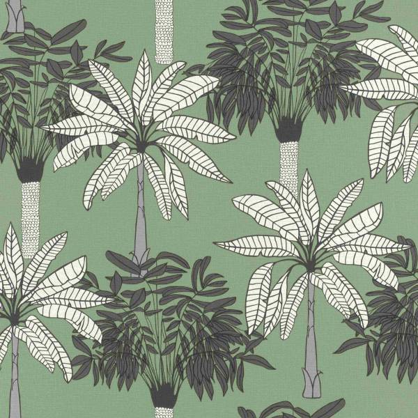 Rasch Club Botanique + Claas II | 537833 | papier peint intissé floral | 0.53 m x 10.05 m | vert