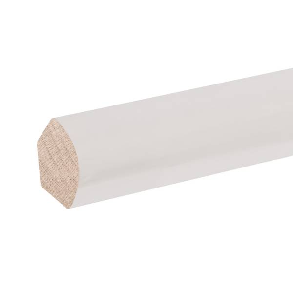 Quart de rond &quot;Lucerne&quot; 14.21 Bois massif 14 x 14 x 2000 mm Gris clair PROVISTON