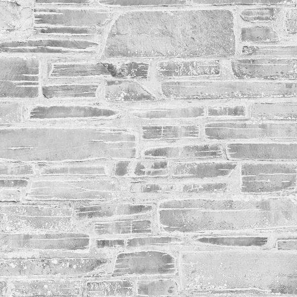 A.S. Creation Il Decoro | 364592 | papier peint imitation brique pierre en papier | blanc