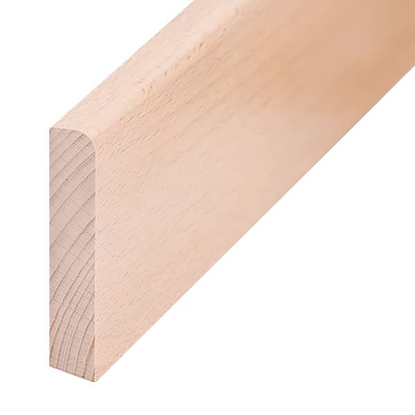 Plinthe &quot;Leverkusen&quot; bois massif 13 x 70 x 2500 mm hêtre Plinthe moderne PROVISTON