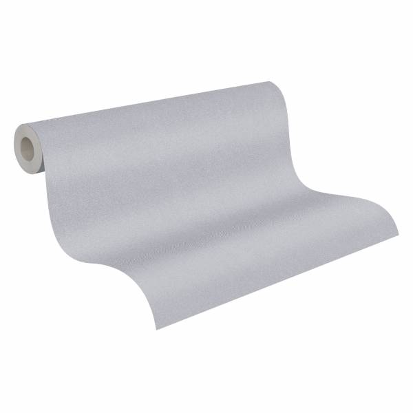 A.S. Creation New Elegance | 375561 | papier peint intissé uni | 0.53 m x 10.05 m | gris