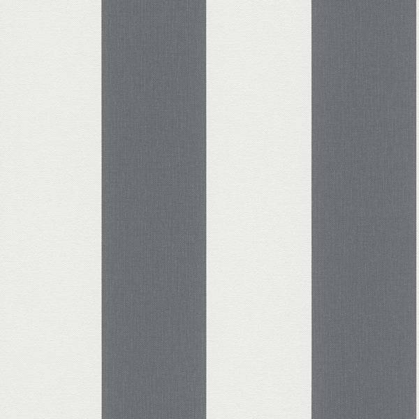 A.S. Creation Styleguide Natürlich 2017 | 179050 | papier peint intissé à rayures | gris