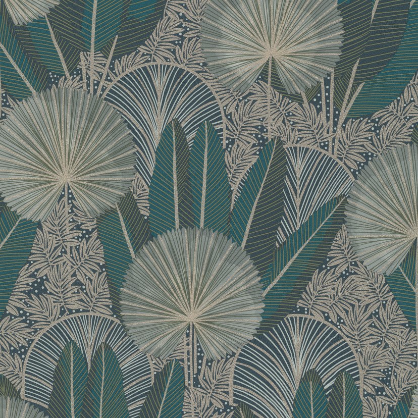 Papier Peint Intissé Grandeco Ciara A53710 - Arbres Feuilles Rose - 0.53x10.05m