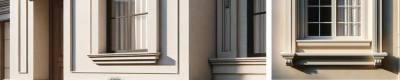 <h1>Appui de fenêtre & corniches<span>Des éléments décoratifs de qualité pour la fenêtre</h1>