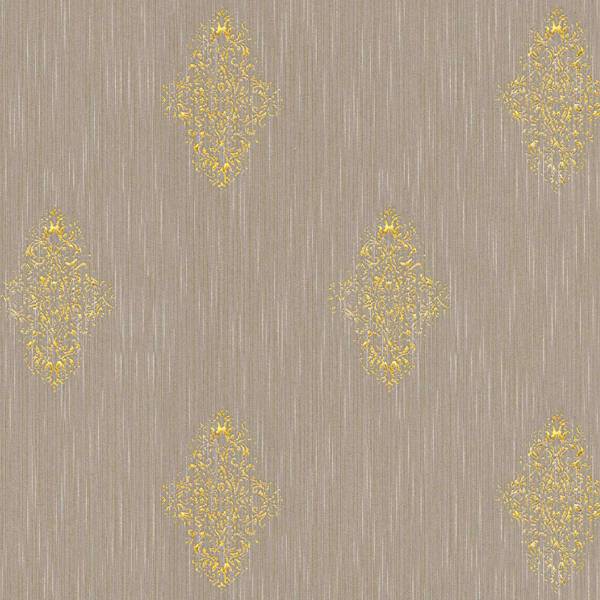 A.S. Creation Luxury Wallpaper | 319463 | papier peint intissé baroque | 0.53 m x 10.05 m | beige