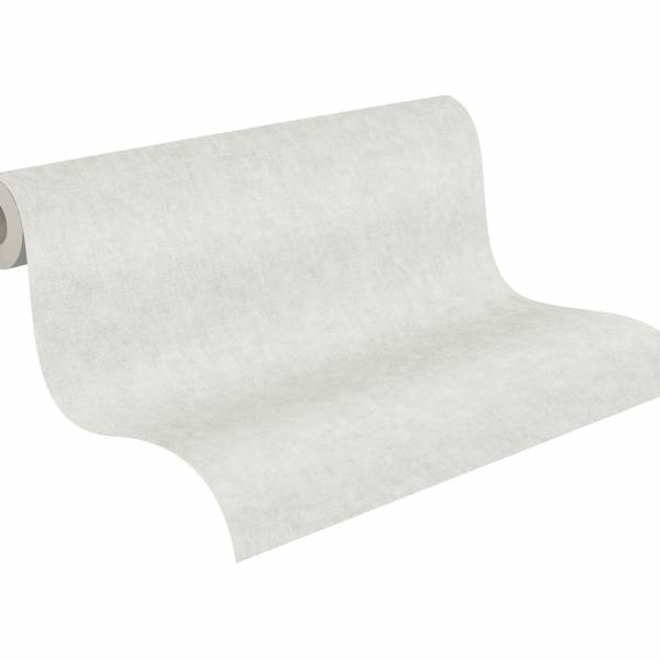 A.S. Creation Geo Nordic | 375354 | papier peint intissé uni | 0.53 m x 10.05 m | gris