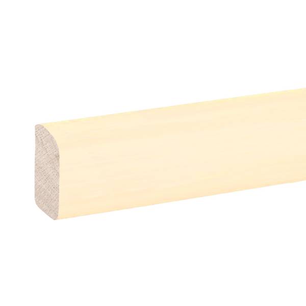Surplinthe &quot;Vienne&quot; 622.30 bois massif 6 x 22 x 2000 mm abachi nature Plinthe PROVISTON