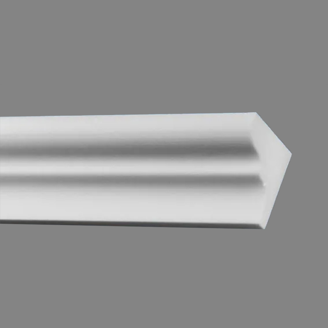 Corniche cache rideaux | 61 x 76 mm | polystyrène | Expertdecor