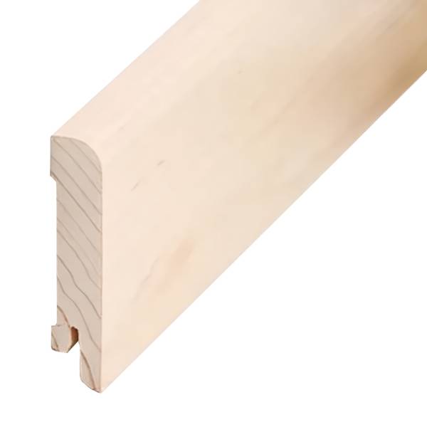 Plinthe &quot;Erfurt&quot; placage en bois 15 x 70 x 2500 mm érable Moderne PROVISTON